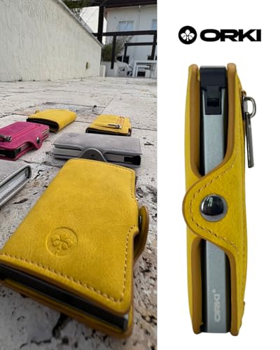 Slim RFID-Blocking Wallet,Minimalist Faux Leather Card Holder for Men & Women – Compact, Stylish & Secure3