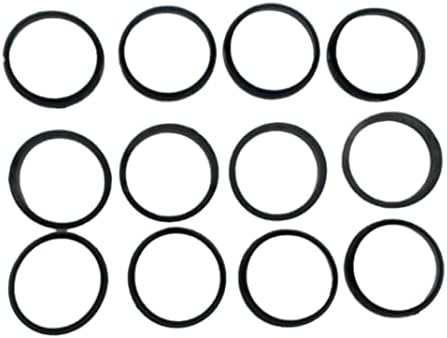 12-Pack Slip Joint Washer, 1-1/2 in, TPR Rubber, 1-1/2" Tubular Pipe p-Trap Seal Washer for Sink Drain