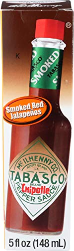 Tabasco, Chipotle Pepper Sauce, 5 Fl Oz(Pack of 6)