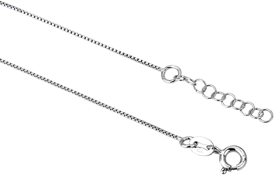 Vanbelle Sterling Silver Jewelry with 925 Stamp - Three Tone Hanging Beaded Anklet with Rhodium, Gold & Rose Gold Plated for Women - Handcrafted and Lightweight