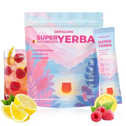 Hewleshen Super Yerba Mate Powder - 30 Servings, Energy Support