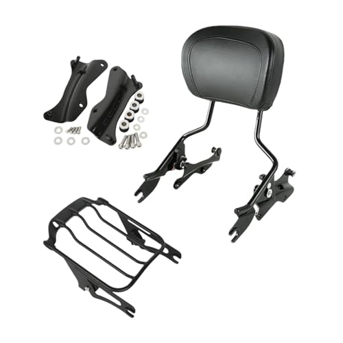 Dossier sissy bar amovible pour soulager le dos du passager sur Harley Touring 2014-2024