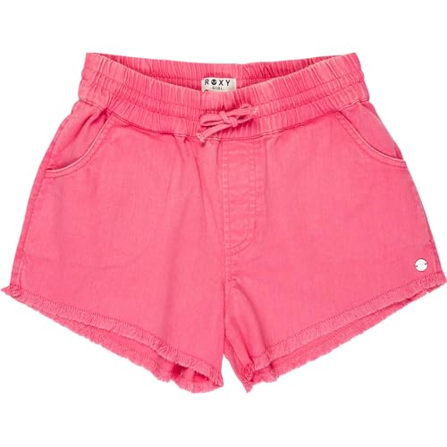Short rose taille élastique Roxy Scenic Route pour le confort des filles