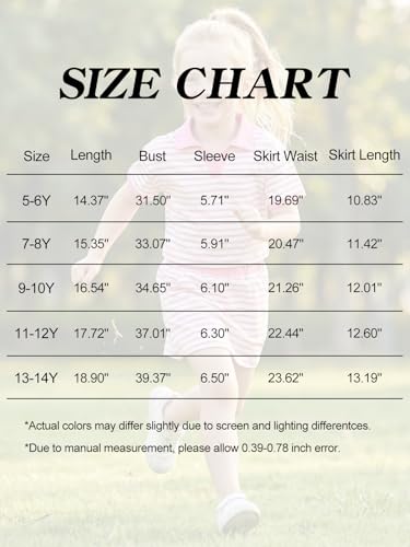 Tenue décontractée à rayures pour adolescentes avec jupe short confortable