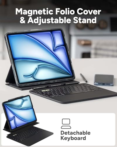 Image of ZAGG Pro Keys 2 iPad Air 11 inch (M3) / Air 11 inch (M2) / iPad Air 10.9 inch (4th & 5th Gen)