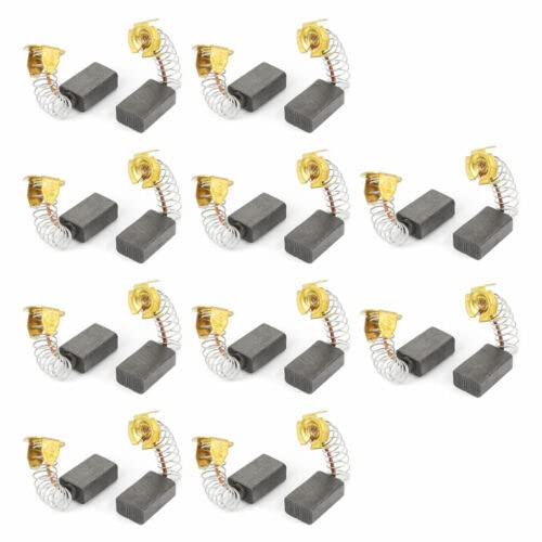 Tool parts 20 Pcs Motor Carbon Brushes Replacement 16 x 10 x 6mm