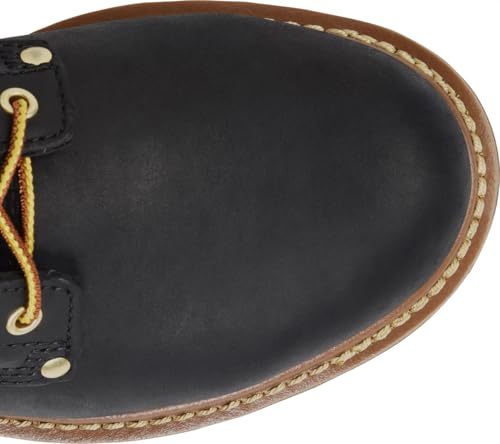 Image of Carolina Spruce 8 inch Soft Toe Waterproof Logger Work Boot for Men, Durable Leather, Oil & Slip Resistant, EH Rated