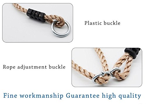A Aifamy 43234-151 Tree Swing, Hammock Hangings Safer Nylon Rope, Tree Swing Hanging Strap Kit(Holds Up To 650 Lbs.) -Pack Of 2(Adjustable) thumb #4