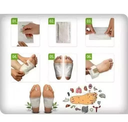 KD ZONE Ginger Foot Patch, 20 PCS Self Adhesive Foot Pads for Overnight Foot Care, Comfortable Foot Patch for Daily Wellness, Relaxing Foot Care Pads for Men & Women 2
