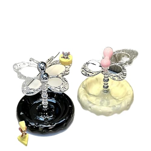 セラミック歯ブラシ収納ラック洗面台かわいい電気ホルダー家庭用バスルームアクセサリー(A-Yellow)