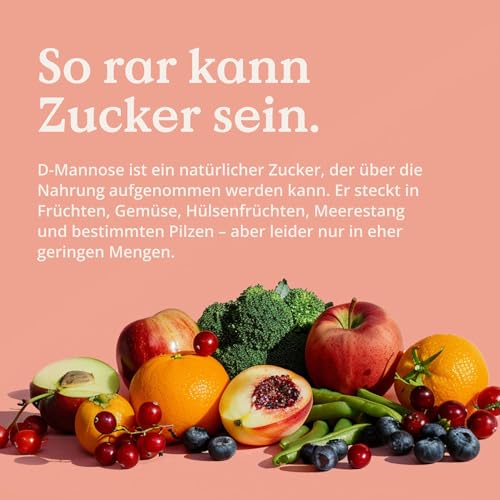 NATURE LOVE® D-Mannose Pulver mit Cranberry - 250 Gramm Pulver zum Auflösen in Wasser - 100 Tage Reichweite - mit Dosierlöffel - hochdosiert, vegan, laborgeprüft & in Deutschland produziert 5