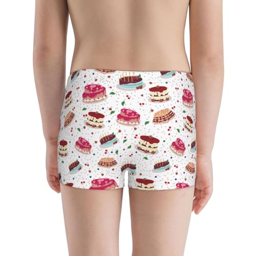 Boys' Cotton Boxer Brief Soft Underwear-Birthday Cake3