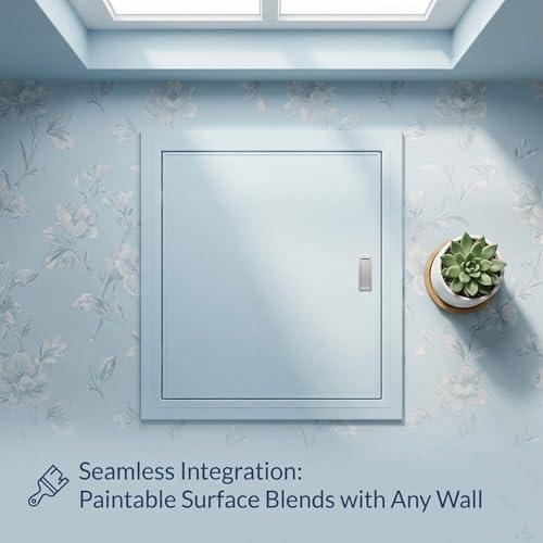 Alüminyum Alaşımlı Alçıpan Erişim Paneli80x200cm Sıhhi Tesisat ve Elektrik Denetimleri için Servis KapısıDayanıklı Duvar ve Tavan Kapağı Kapağı - Görsel 4