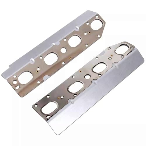 Image of MS97083 Engine Exhaust Manifold Gasket Kit Set Compatible for Chrysler Dodge Ram 1500 2500 3500 Jeep Charger Grand Cherokee 2009-2020 5.7L V8 New 5045495AA, 5045496AA, (Complete Left&Right)