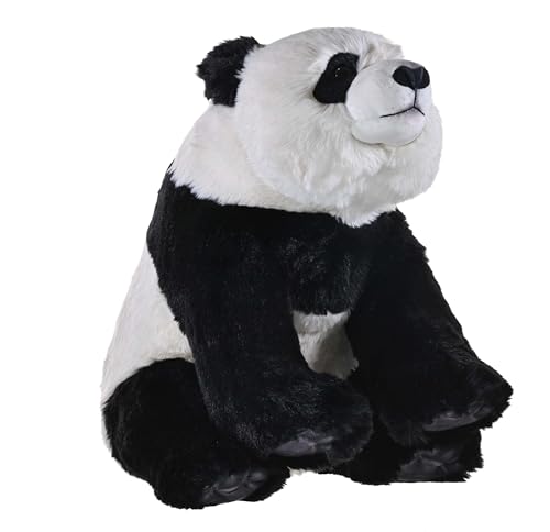 Wild Republic Artist Collection Panda, pelúcia, 38 cm, brinquedo de pelúcia, o enchimento é de garrafas de água fiadas recicladas