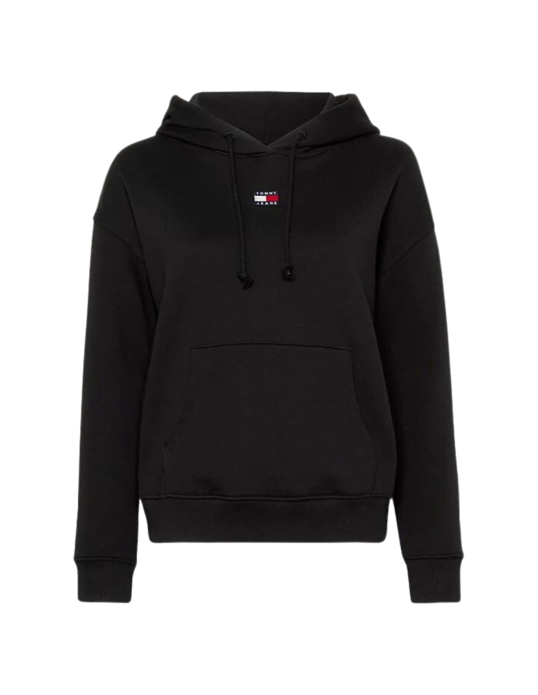 Tommy Jeans Felpa Uomo DW0DW15411 Nero Logo