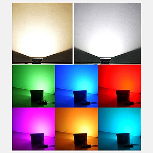 Rvb 7 Couleurs Éclairage de Points D'Inondation Led Volonight Étanche avec Télécommande
