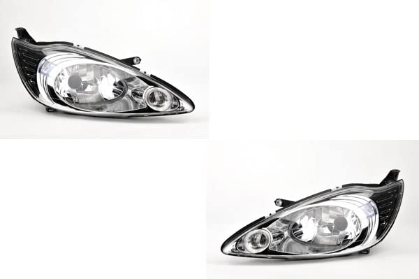 Johns, Kit de phares adapté pour Ford Ka, phares 09 02/09- H4, ensemble gauche et droite