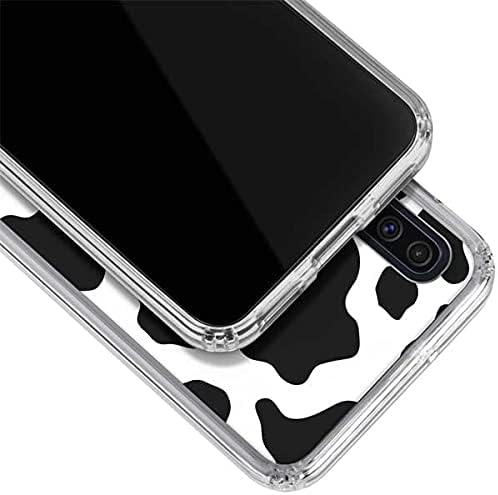 Skinit Clear Phone Case Compatible with Galaxy A50 - Cow Print Design
