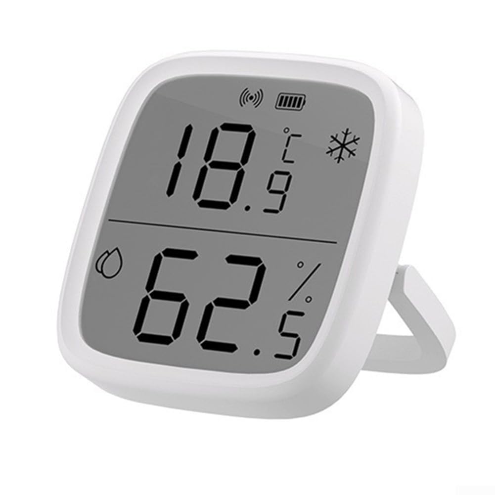 Moniteur de température et d'humidité pour Sonoff SNZB-02D, écran LCD sans fil, capteur d'humidité intelligent, pour la maison, les animaux domestiques, le garage, Hygromètre Intérieur Digital