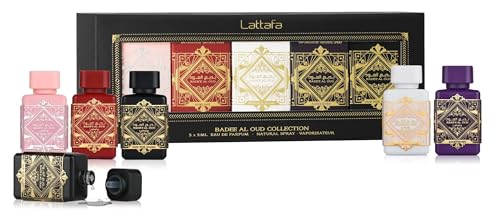Lattafa Badee Al Oud Collection, Set de Miniaturas de Perfume