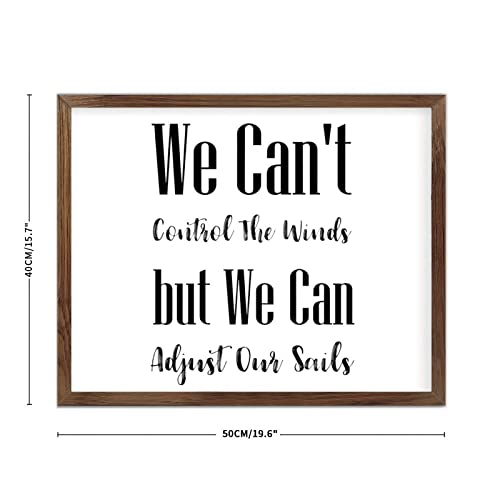 Plaque en bois avec citation de motivation pour cadeau décoration de table - 3