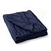 Battilo Navy Cable Knit Throw Blankets for Couch, Super Soft Warm Cozy Decorative Knitted Throw Blanket for Bed, Sofa, Chair 50