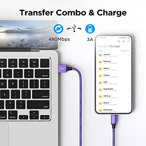 Image of etguuds Original F14 5G Charger 25W Dock Adapter Charging with High-Speed Cable White (ET9)