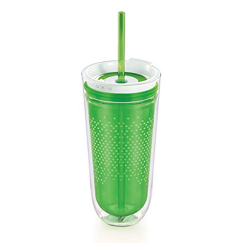 Zoku Vaso de Viaje, Unisex, Tumbler, Verde, n/a