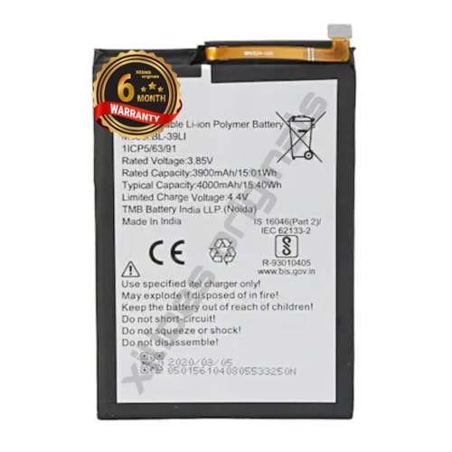 Image of BL-39LI Battery for Itel Vision 1 / A56 Battery with 6 Month Warranty** (V2232)