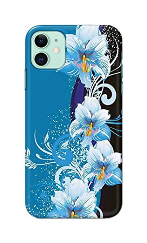 Image of PRINTFIDAA Beautiful Floral Design Printed Designer Hard Case for Apple iPhone 11 (6.1 inch), A2221, A2111 Back Cover -(e) RPM1006