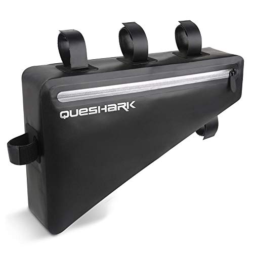 Queshark Fiets Frame Tas Waterdichte Bike Driehoek Tas Fiets Onder Top Buis Tas Hoek Pouch Opbergtas voor Fietsen Accessoires