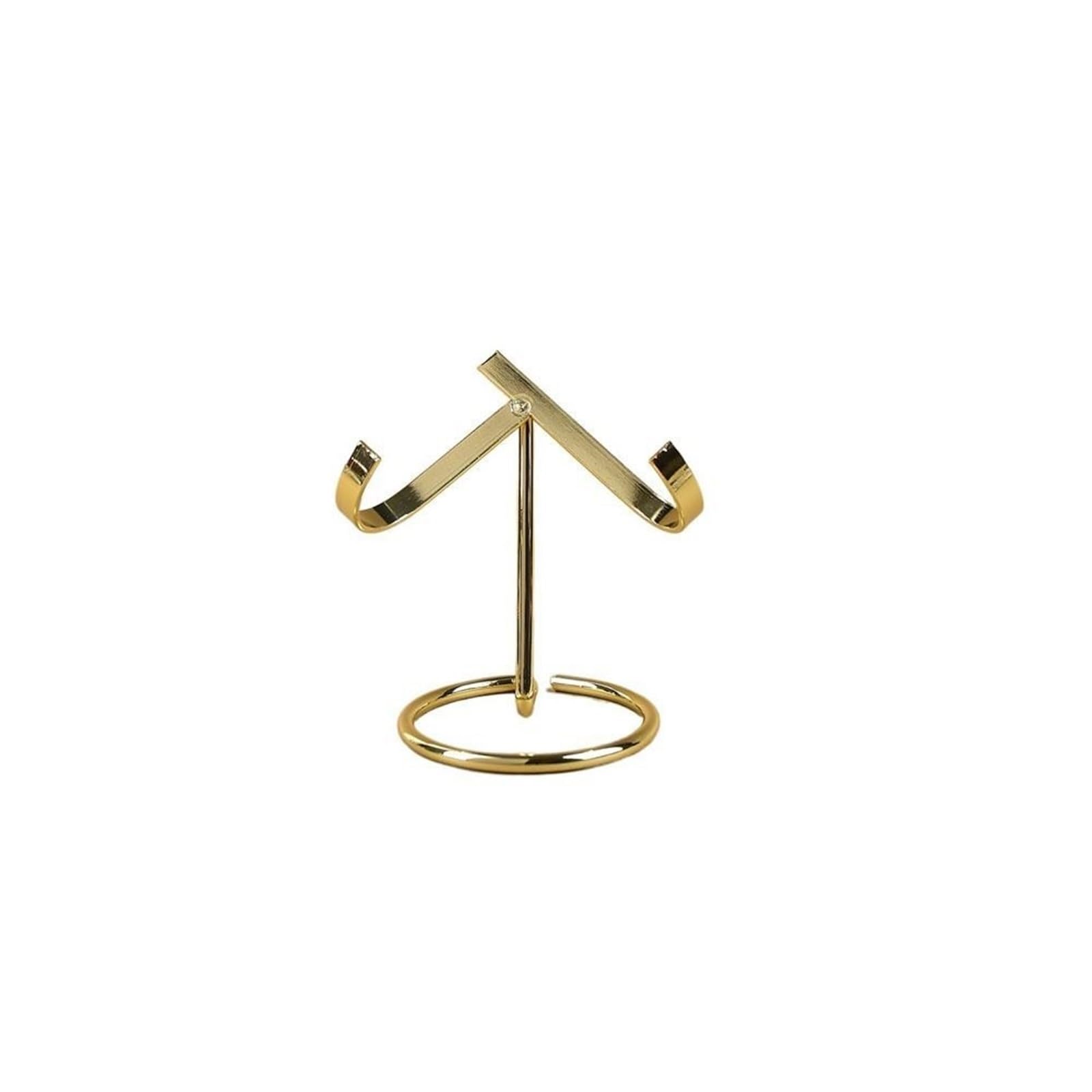 IRGVJIFR Rock Display Stand 2PCS Metal Base Bracket