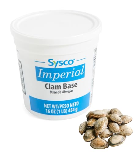 Sysco Clam Base | Soup Stew Chowder Seafood Dinner | Gluten Free | 16 oz.