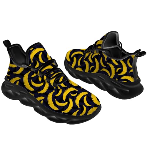 Men's Women's Banana Shoes Fruit Sneakers Running Walking Tennis Shoes Gifts for Men Women2