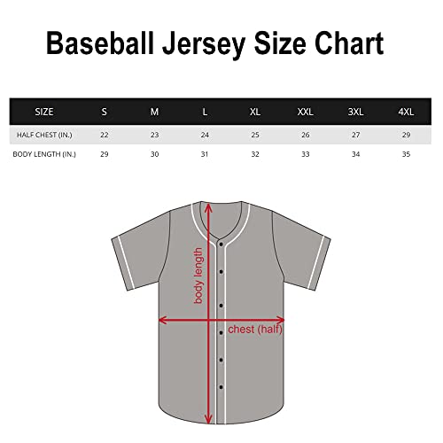 Dehaner Purple Mens Womens Baseball Jerseys For Unisex Full Button Down Up Shirts Tops Team Sports Uniforms Outfits Black Stripe-Purple Jersey Size Medium #TOP6