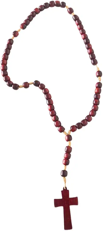 Terço Madeira Imbuia Tradicional Resistente