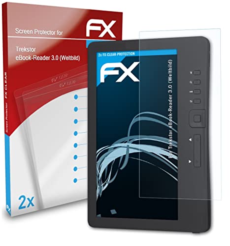 Atfolix Screen Protection Film Compatible With Trekstor Ebook-Reader 3.0 (Weltbild) Screen Protector, Ultra-Clear Fx Protective Film (2X) #TOP2