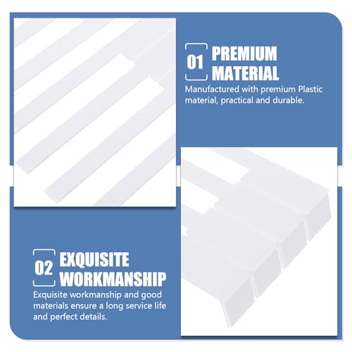 image for Abaodam 4 Pcs Piano Keys Piano Key Replacement Piano Repair Accessorie