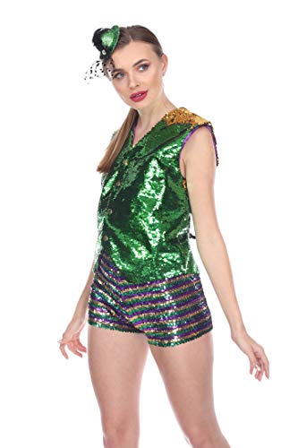 Arsimus Reversible Sequin Vest3