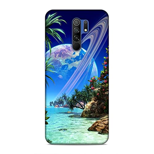 Image of Printed Mobile Back Hard Case Cover for Xiaomi Redmi 9 Prime /Xiaomi Poco M2 | Beautiful Nature, Jupiter Planet A-2184
