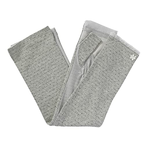 UVカット 夏用手袋 ロング アームカバー 手袋 グローブ 日焼け対策 メッシュ 滑り止め ソバカスドット (グレー [小花])