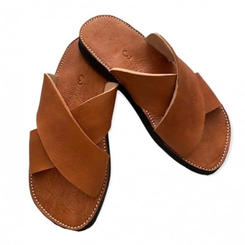 Men's Handmade Leather Sandals, Moroccan Comfort & Style for Men4