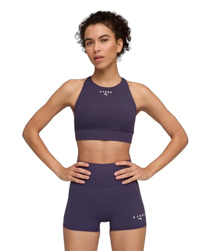 PUMA Hyrox Shapeluxe Sport-BH Damen lila - deep Plum S