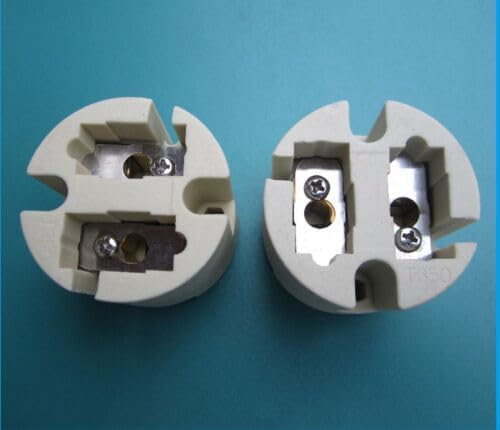 M-124B-1 G22 stage lamp holder white ceramic lamp holder lamp G22 lamp holder