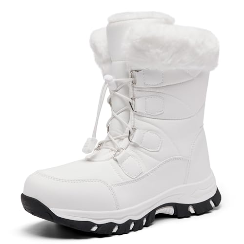 YINGCSM Women's Snow Boots