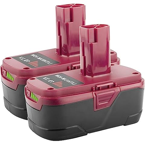 TREE.NB 6000mAh 19.2V Lithium Battery Replacement for Craftsman C3 XCP 11375 11376 1323903 130279005 315.114852 315.101540 11098 Cordless Power Tools Battery(2 Packs) Cover