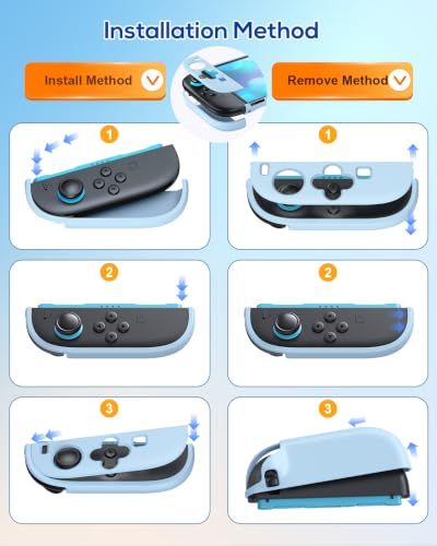 Image of WAXITY Dockable Protective Case for Nintendo Switch 2 (Light Blue)