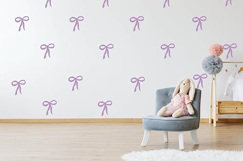 Vinilo decorativo de lazo de 3 pulgadas para pared miniatura 4