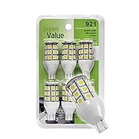 6-Pack LED 921 Base Bulbs - 250 Lumens, Warm White, 10-24V DC For RV, Auto & Marine Interior Lights